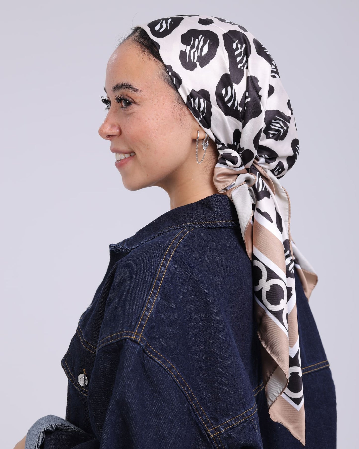 Premium Satin Square Scarf