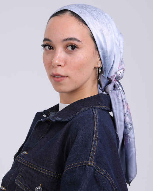 Premium Satin Square Scarf