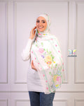 Zariana | Printed Chiffon Scarf