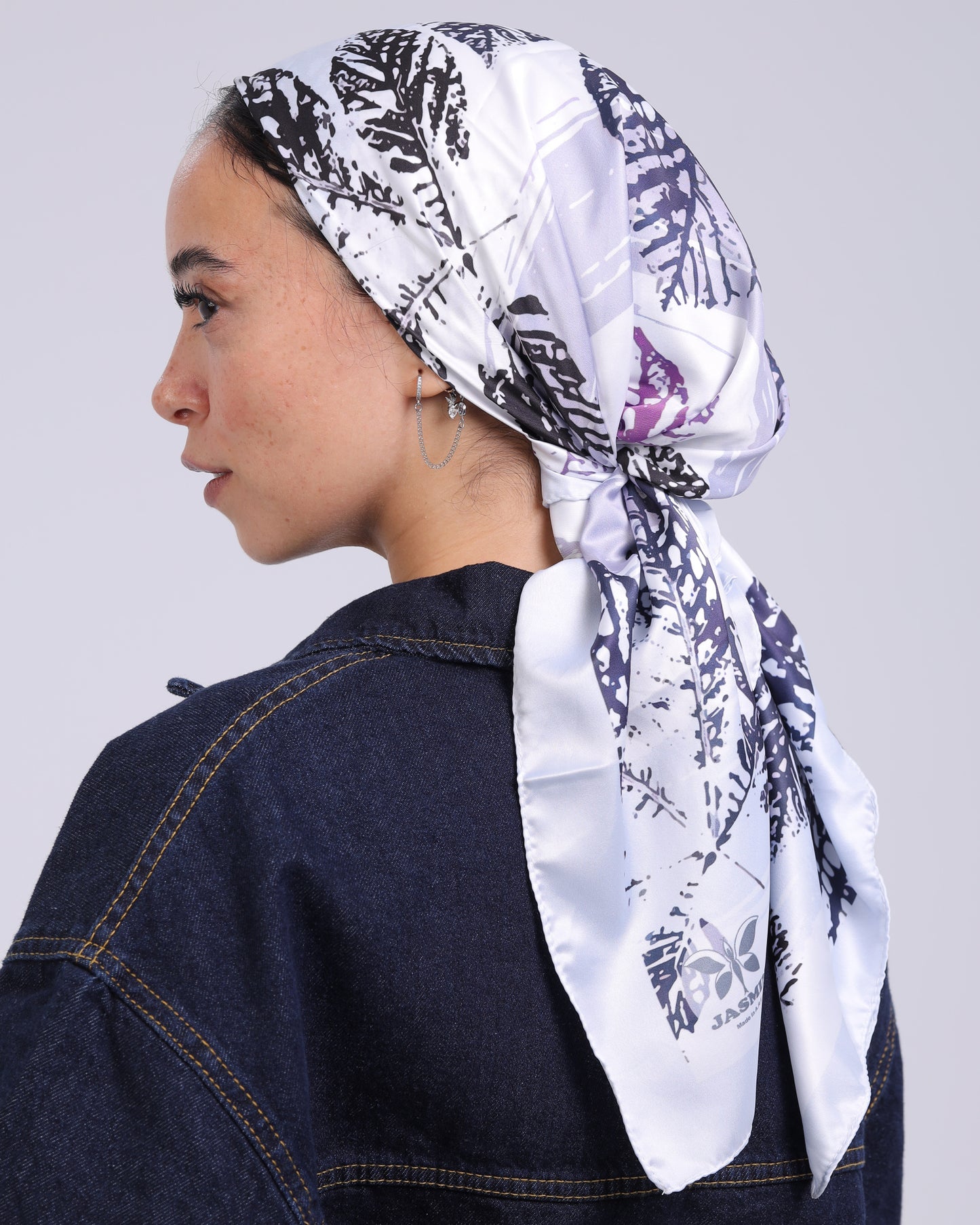 Premium Satin Square Scarf