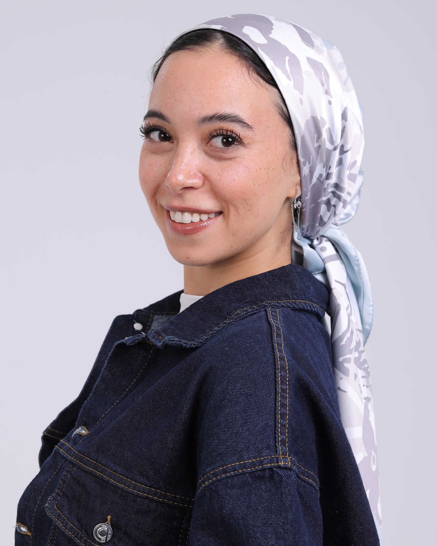 Premium Satin Square Scarf