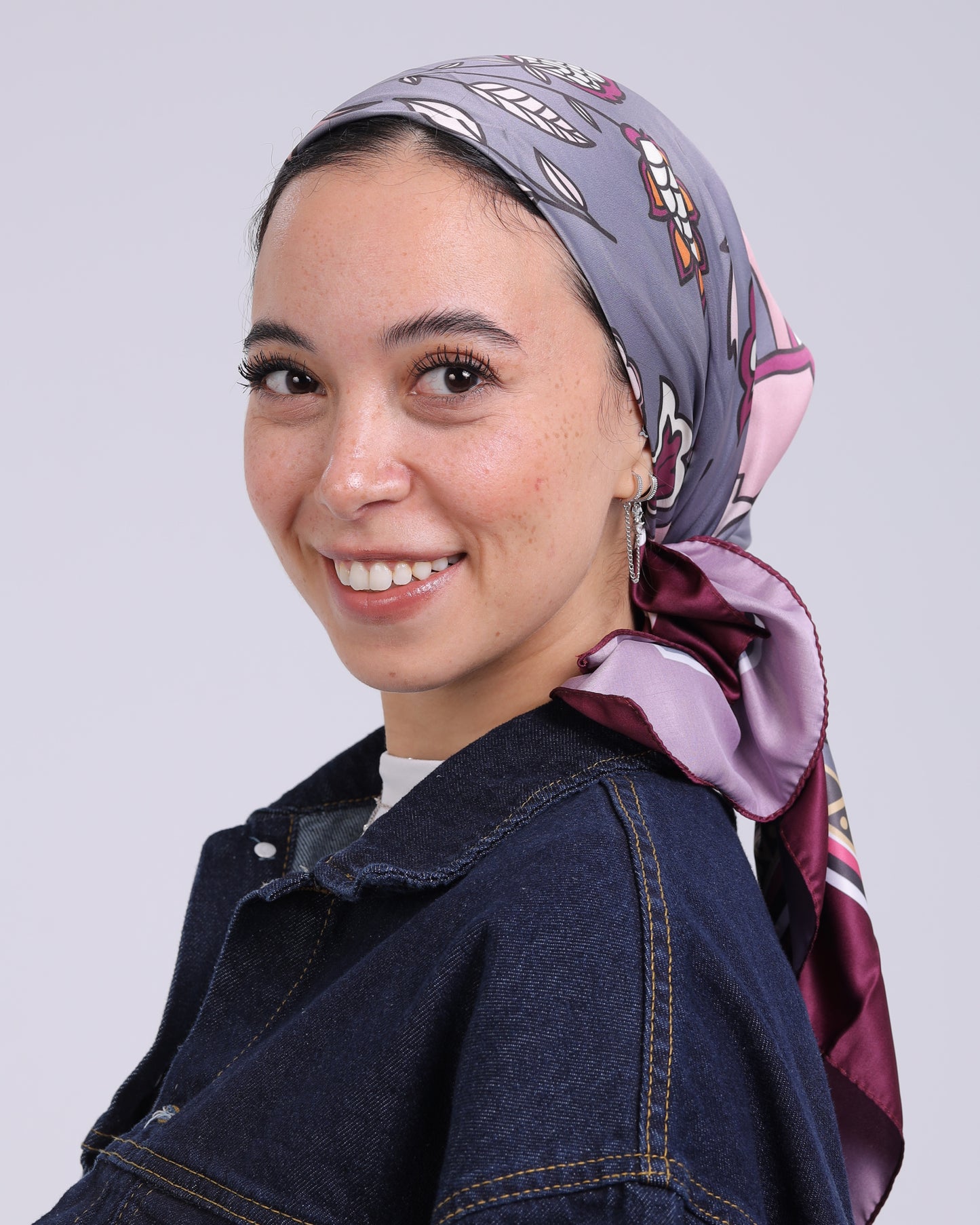 Premium Satin Square Scarf