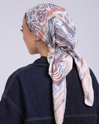 Premium Satin Square Scarf