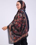 Zafira | Printed Chiffon Scarf