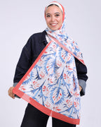 Althea | Printed Chiffon Scarf