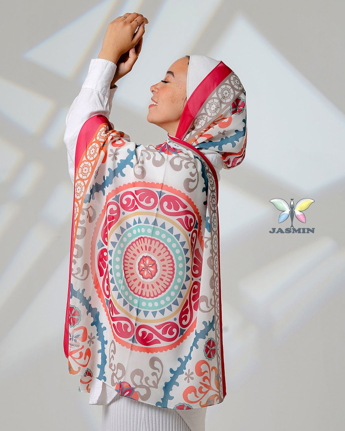 Aphira | Printed Chiffon Scarf