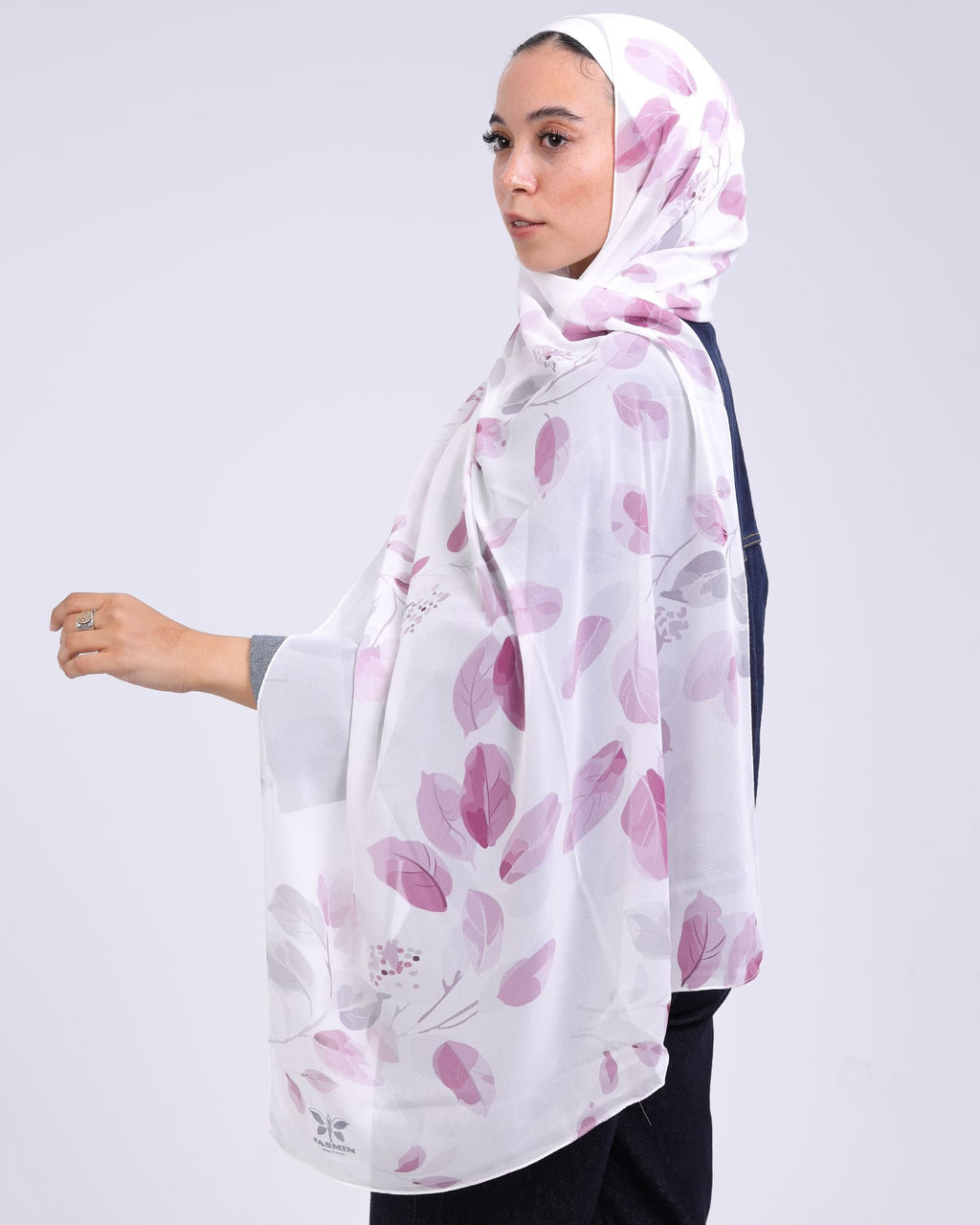 Nerissa | Printed Chiffon Scarf