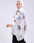 Solenne | Printed Chiffon Scarf