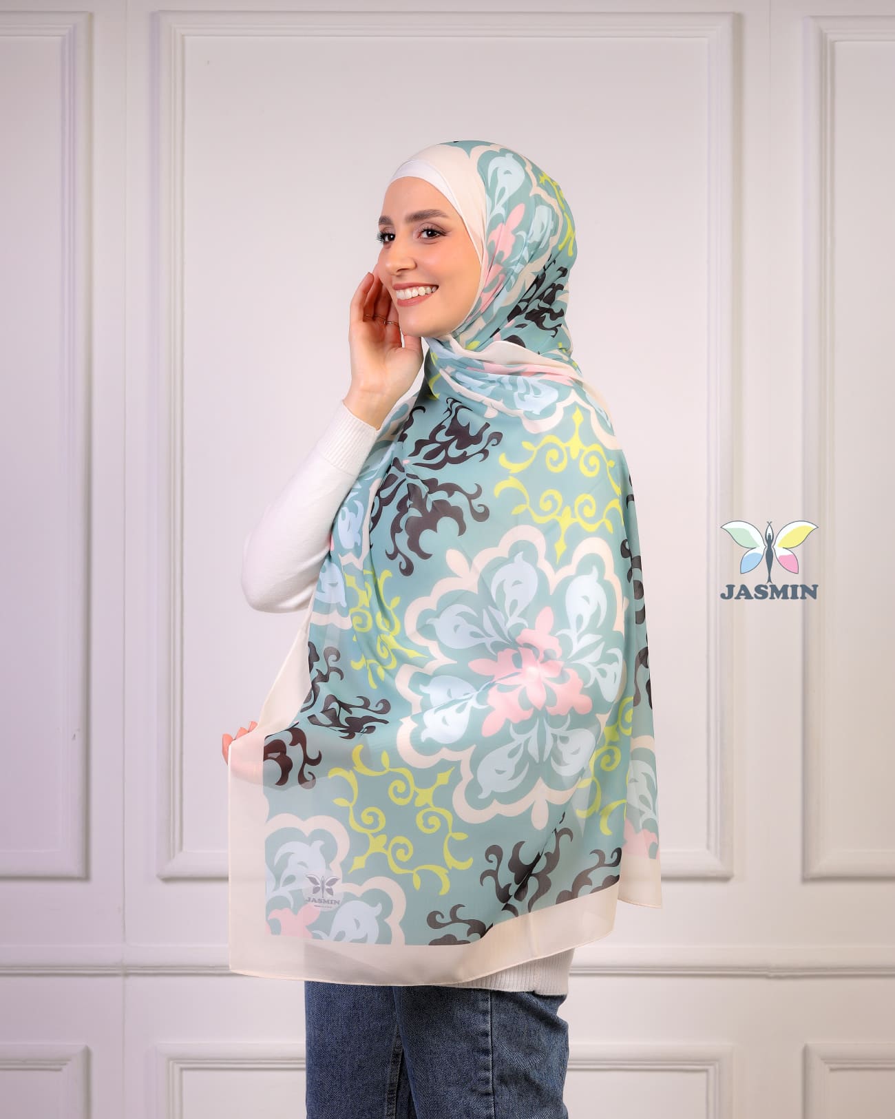 Embrace | Printed Chiffon Scarf