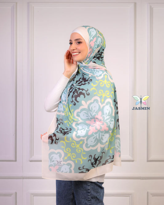 Embrace | Printed Chiffon Scarf