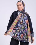 Luneth | Printed Chiffon Scarf
