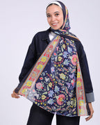 Luneth | Printed Chiffon Scarf