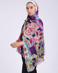 Azalea | Printed Chiffon Scarf