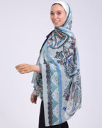 Ismeria | Printed Chiffon Scarf