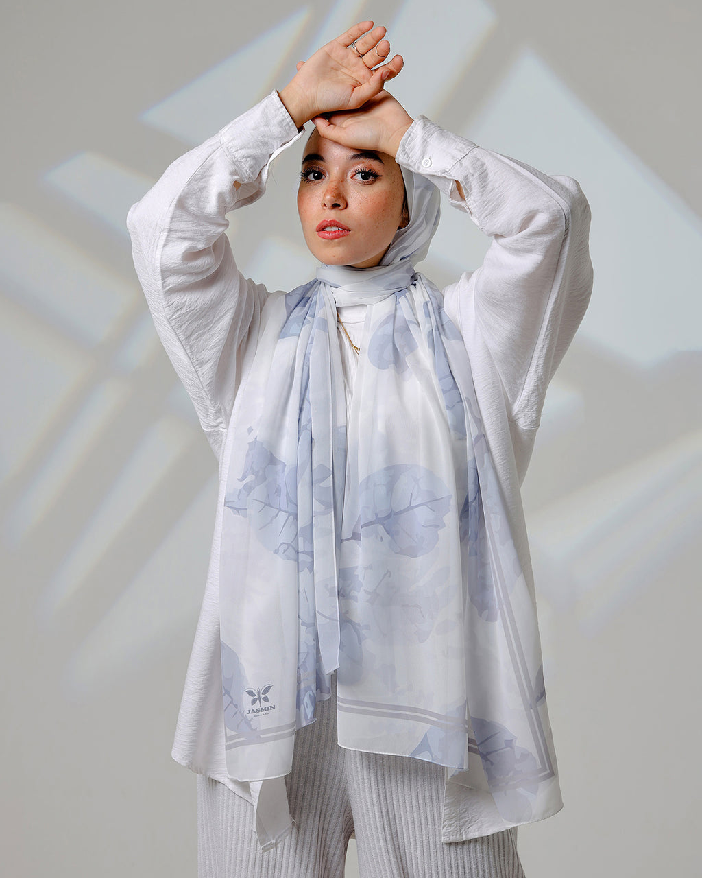 Enara | Printed Chiffon Scarf