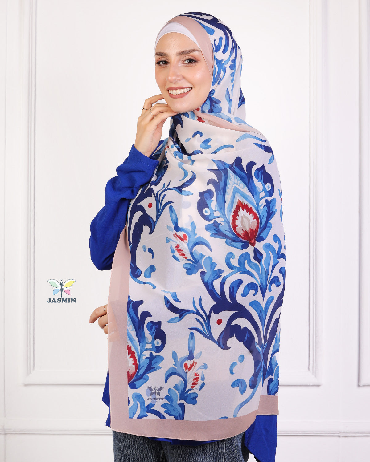 Sparkle | Printed Chiffon Scarf