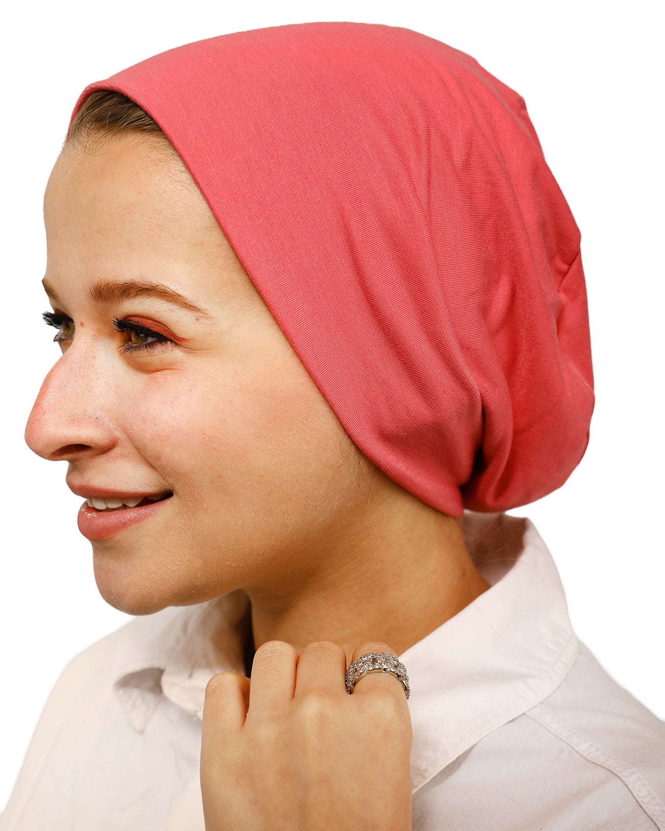 No Thread Bandana | Under scarf | Pink