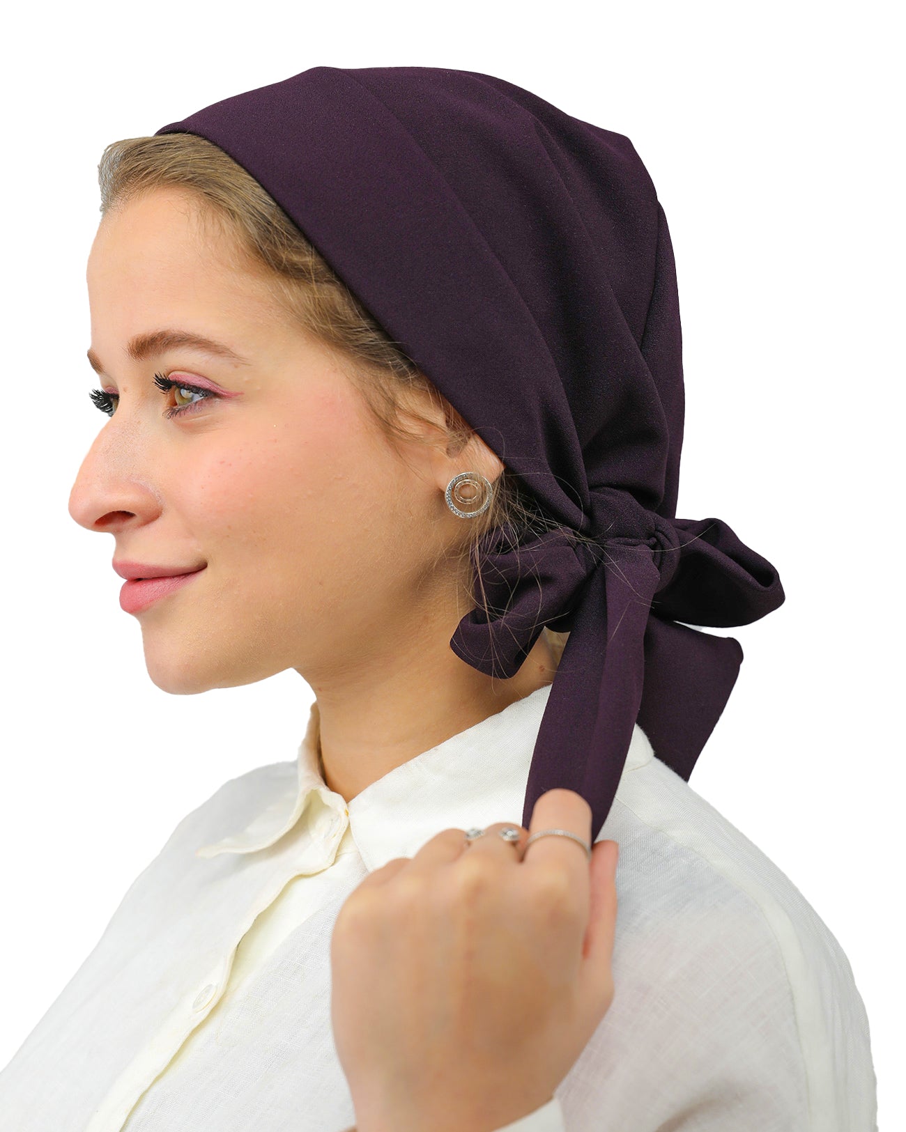 Plain Turban | Purple