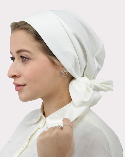 Plain Turban | Off-White