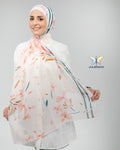 Ripple | Printed Chiffon Scarf
