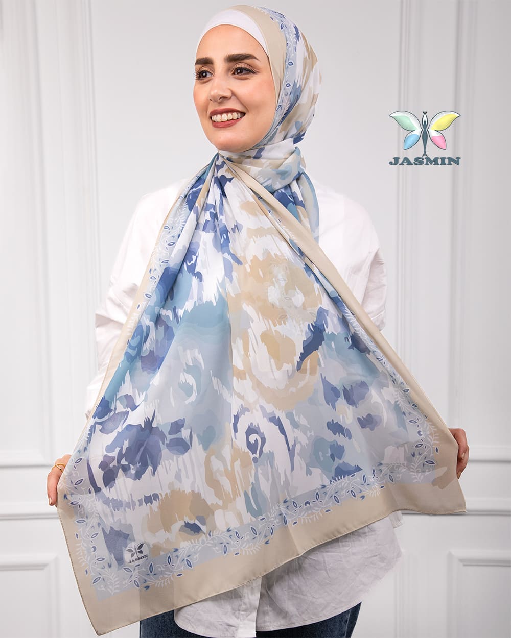 Opus | Printed Chiffon Scarf