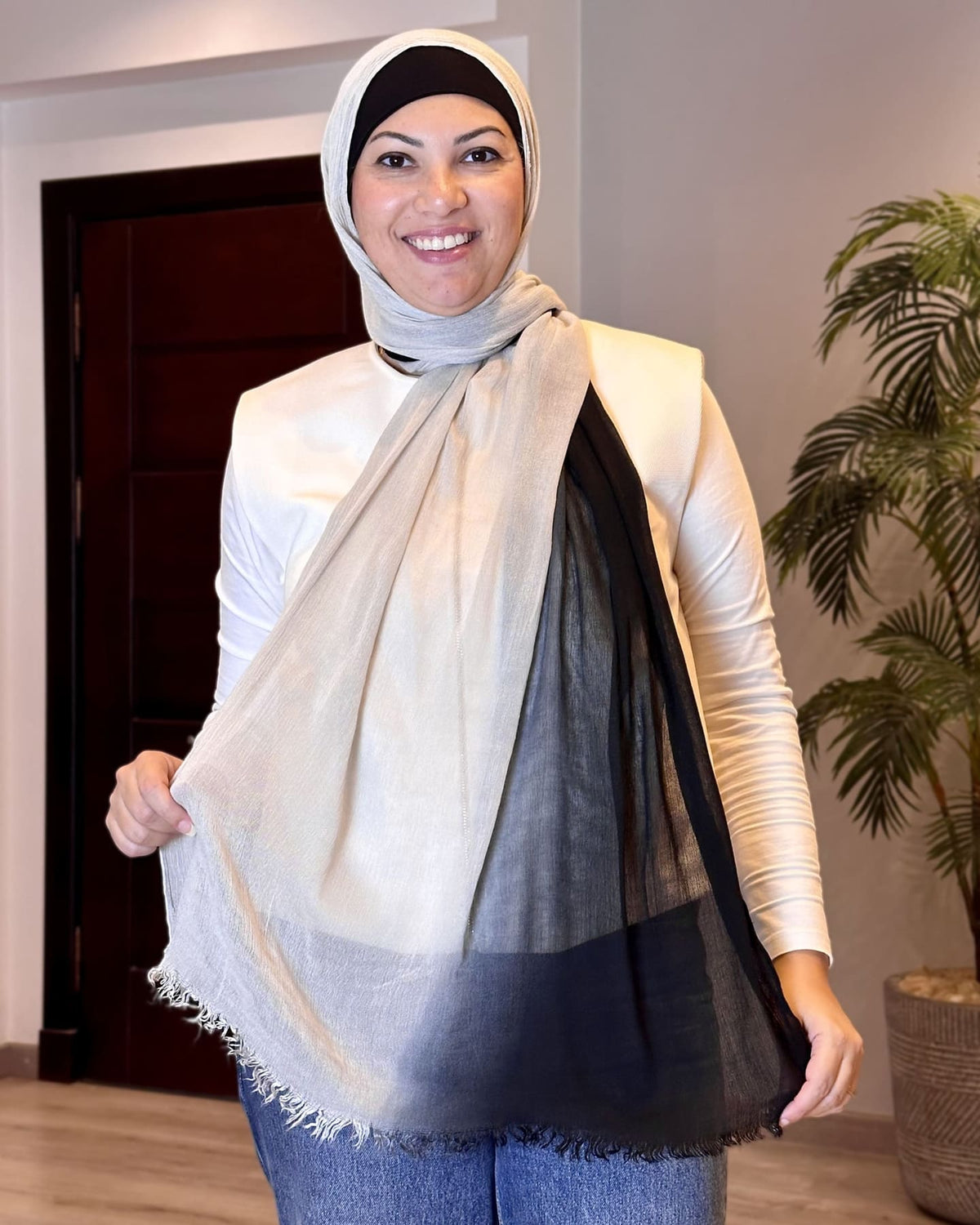 Velorae | Cotton Gradient Scarf