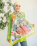 Mosaic | Printed Chiffon Scarf