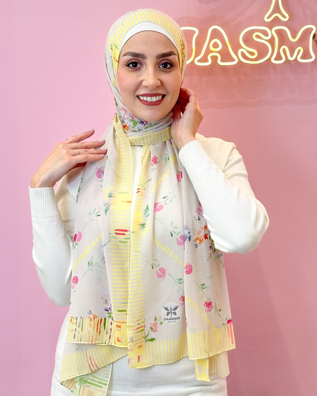 Tavira | Printed Chiffon Scarf