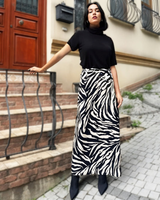 Satin Tiger Skirt